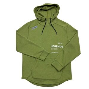 Legends Hawthorne Tech Hoodie Men's Green Size L High Neck Comfort Stretch